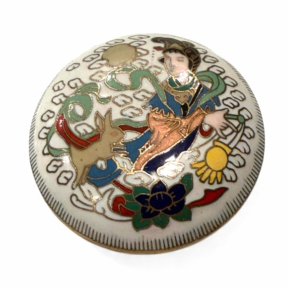 Chinese Enamel Trinket‎ Box
